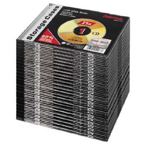 Childrens Toyshop  Computer : Hama CD Slim Cases, 25 pieces