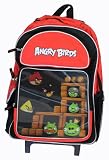 16″ Angry Birds Lenticular Roller Backpack – Book Bag Rolling