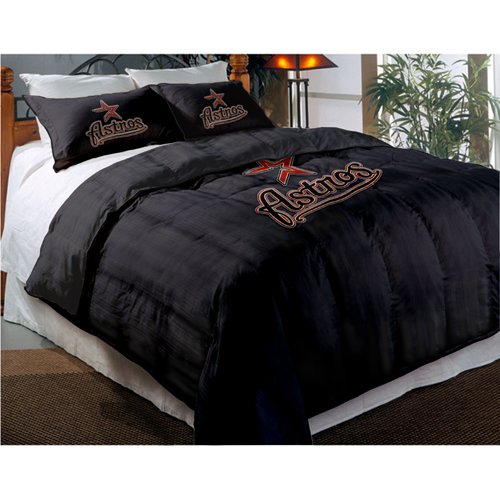 Houston Astros Embroidered Twin Comforter Set