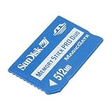 SanDisk SDMSPD-512-A10 512 MB MemoryStick Pro Duo (Retail Package)