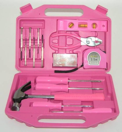Werkzeugkoffer für Girls in Pink! DO IT YOURSELF!