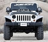 Xenon 9010 Jeep Wrangler JK 4-Door 07-08 Tubular Flat Panel Design Fender Flares Set