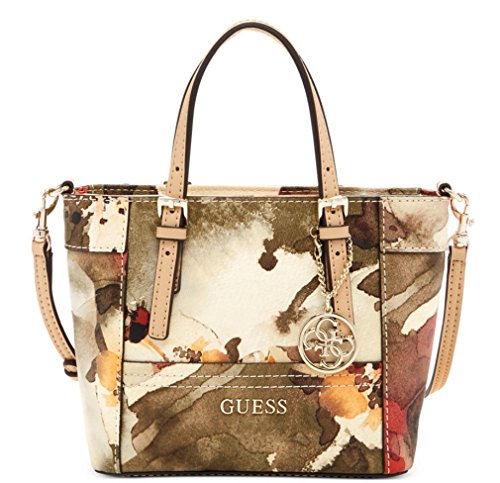 GUESS Women's Delaney Logo Mini Tote, Chestnut Multi Lebanon Ubuy