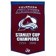 Colorado Avalanche NHL "Dynasty" Banner (24"x36")