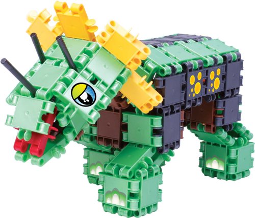 Imagen 5 de Clics CA020 - Juego de construcción de dinosaurios de 121 piezas y 4 modelos [Importado de Alemania]