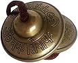 "Om Nama Shiva" Tingsha Cymbals 2.5"-#BF004