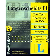 Langenscheidts T1 Englisch Professional 4.0. CD- ROM f�r Windows 95/98/ NT 4.0