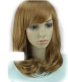Cool2day NEW fashion 2 colors human made Long Curls Wave full wigs/wig jf010025 (Blonde)
