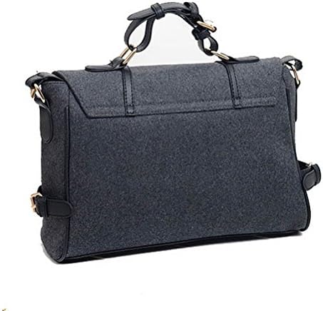 Blue Red(TM) Women Vintag Messenger Bags Crossbody Shouder Handbags Satchel Bag Grey