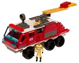 Tonka BTR Search & Rescue Rapid Response Fire Truck with Firefighter Building Set