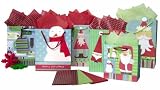 The Gift Wrap Company Holiday Krafty Time Gift Bag Assortment