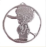 Sterling Silver Troll Pendant/ Ornament