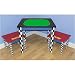 Baby : Racing Table & Two Stools