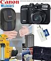Canon PowerShot G10 Digital Camera (Black) With 3-Year Digital Camera Extended Warranty W/ Deluxe Transcend 8GB SD Memory Accessory Kit