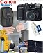 Canon PowerShot G10 Digital Camera (Black) With 2-Year Digital Camera Extended Warranty W/ Deluxe Transcend 8GB SD Memory Accessory Kit
