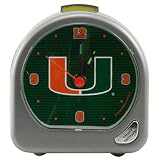 Miami Hurricanes Plastic Alarm Clock