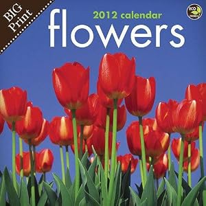 Flowers Big Print 2012 Wall Calendar