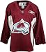 Colorado Avalanche Burgundy Platinum Practice Jersey