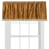 Classic Home Contessa Valance - Antique Gold (54x19)
