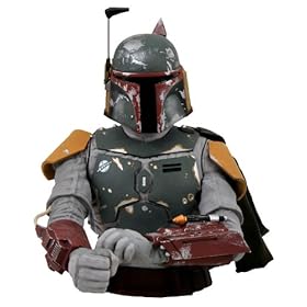  Diamond Select Star Wars: Return of the Jedi: Boba Fett Bust Bank