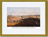 Gold Framed/Matted Print 17x23, View of Dublin, from the Magazine, Phoenix-Park, 1795
