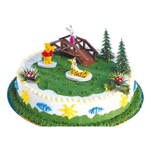 Dekoback 02-08-00017 Tortendeko Set 8-teilig Winnie Pooh