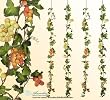 Four 6' Artificial Grape Ivy Garlands with Grape Clusters