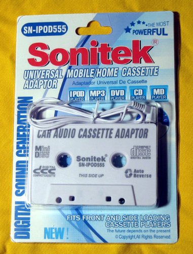 CAR CASSETTE TAPE DECK ADAPTER ADAPTOR ALL IPOD MP3 CD
