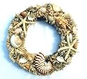Starfish & Nautilus Shell Seashore Wreath New