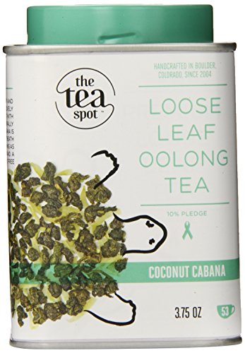 The Tea Spot Loose Leaf Tea, Coconut Cabana, 3.75 Ounce