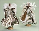 Set of 2 Through The Woods Angel Christmas Tree Toppers 22