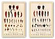 Great Chile Poster Set by Mark Miller 36"x24" Art Print Poster