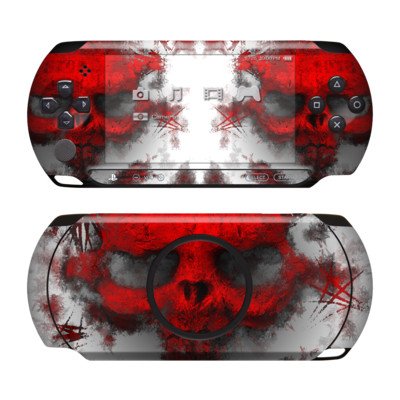 Sony PSP Street Skin für E1000 / E1004 Design Schutzfolie + Wallpaper - War Light