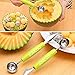 SUMCOO Stainless Steel Ultimate Melon Cutter TRIPLE Set- Watermelon Slicer Knife, Cantaloupe Melon Cutter & Melon Baller For cutting all types of melons