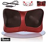 Car Home Pillow Lumbar Neck Full body Massage Cushion Shiatsu Massager with Remote Control