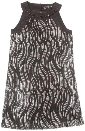A Little Angel Cassaundra Sleeveless Black Beach Dress in Sizes 7 - 16 (16)