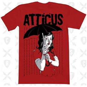 Buy Atticus Clothing Mens RAINING T Shirt - Red made by Atticus now!