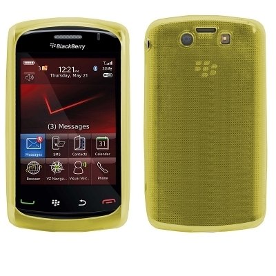 Logotrans Glossy Series Silikon H&uuml;lle f&uuml;r Blackberry Storm II 9520 gelb Preisvergleich