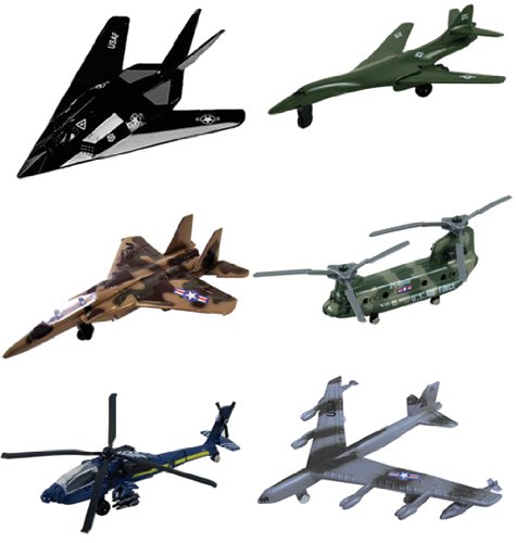 Best Price InAir Modern Planes 6-pc Set - Assortment 2