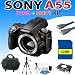 Sony a55 DSLR Camera (Body) + Premium Carrying Case, 32gb Sdhc Memory Card, 57 Inch Aluminum Tripod and More - (32gb Body Kit)