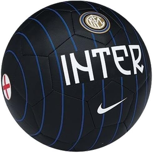 Nike Inter Milan Pitch SE 2014 - 2015 Soccer Ball New Navy Blue / Black Size 5