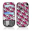 Skully Pink Design Protective Skin Decal Sticker for Palm Centro Cell Phone