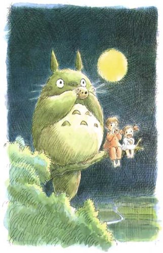 My Neighbor Totoro Movie Poster Print - 11x17