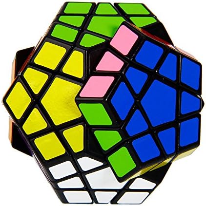 Shengshou Megaminx Puzzle Speed Cube Black 12-axis 3-layer