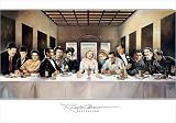 Casaro Renato Invitation Kunstdruck mit Leinenprägung Film Kino Marilyn Monroe 100x70 cm