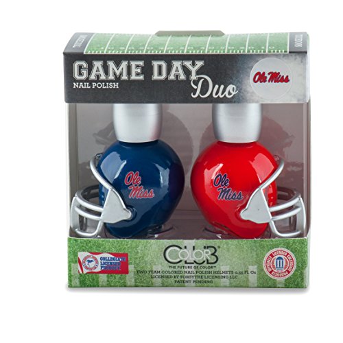 NCAA Game Day Duo Nail Polish - Mississippi