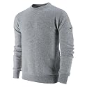 2010 Nike Golf Lambswool Round Neck Jumper Logo On Sleeve