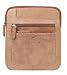 Leaderachi - 100% Pure Genuine Real Vintage Hunter Leather Handmade Men Crossover Shoulder Messenger Sling Bag ["TARANTO" (BROWN)] RS.1799.00