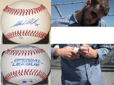 MICHAEL KIRKMAN,TEXAS RANGERS,2011,WORLD SERIES,SIGNED,AUTOGRAPHED,BASEBALL WITH COA AND PROOF