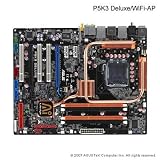 ASUS P5K3 Deluxe/WiFi-AP AiLifestyle Series - Motherboard - ATX - iP35 - LGA775 Socket - UDMA133, Serial ATA-300 (RAID), eSATA - 2 x Gigabit Ethernet, 802.11b, 802.11g - FireWire - HD Audio (8-channel)